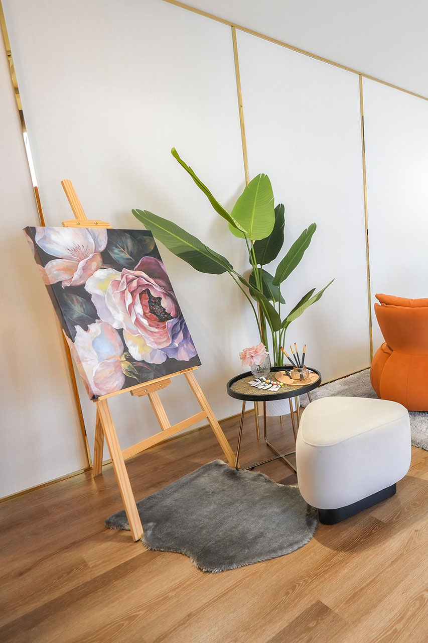 ภายในชั้น 3.5 ชญาดา บิซ เพลส — Master Bedroom และ Terrace