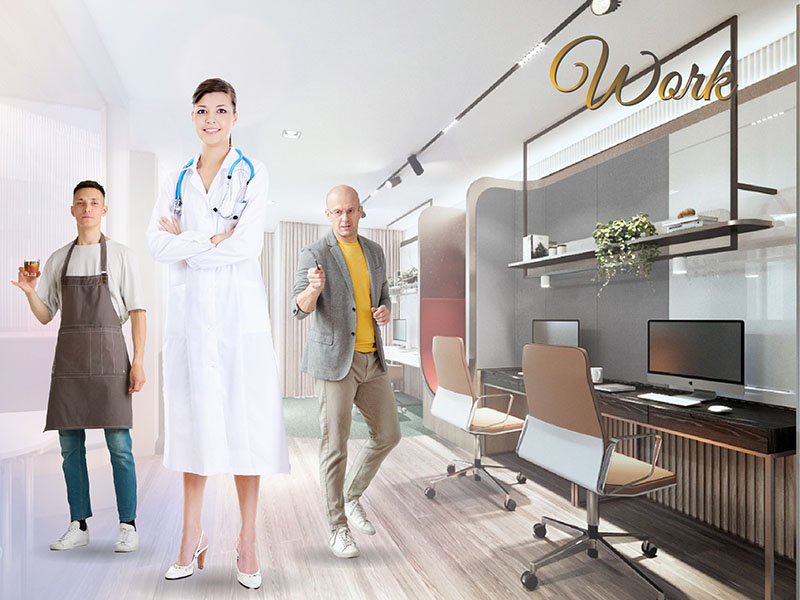 พื้นที่ทำงาน Working Space — ชญาดา บิซ เพลส